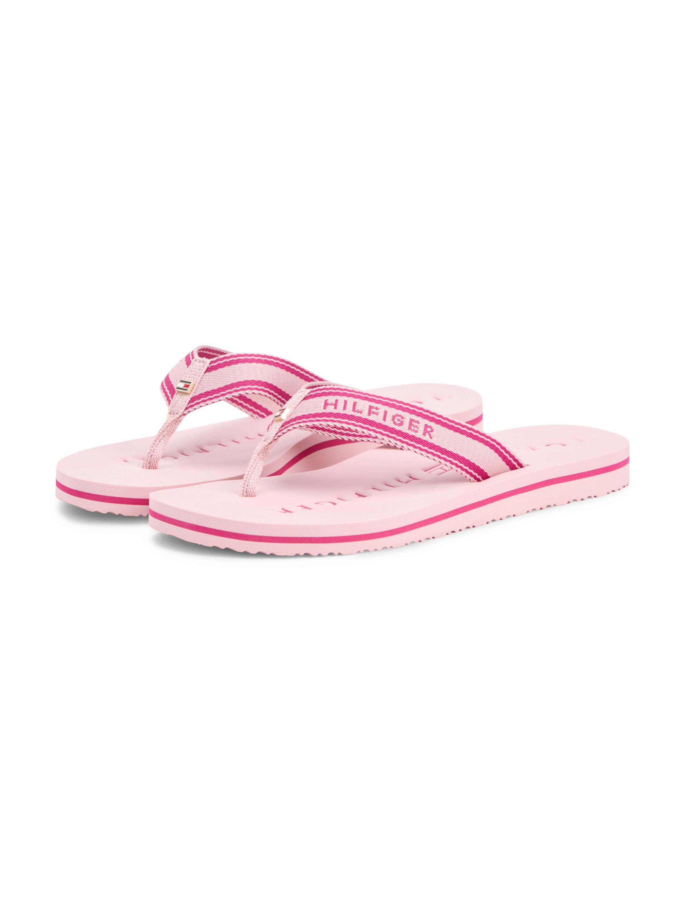 TOMMY HILFIGER Zehentrenner in Pink