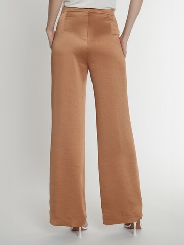 Ana Alcazar Regular Trousers 'Pahisea' in Brown