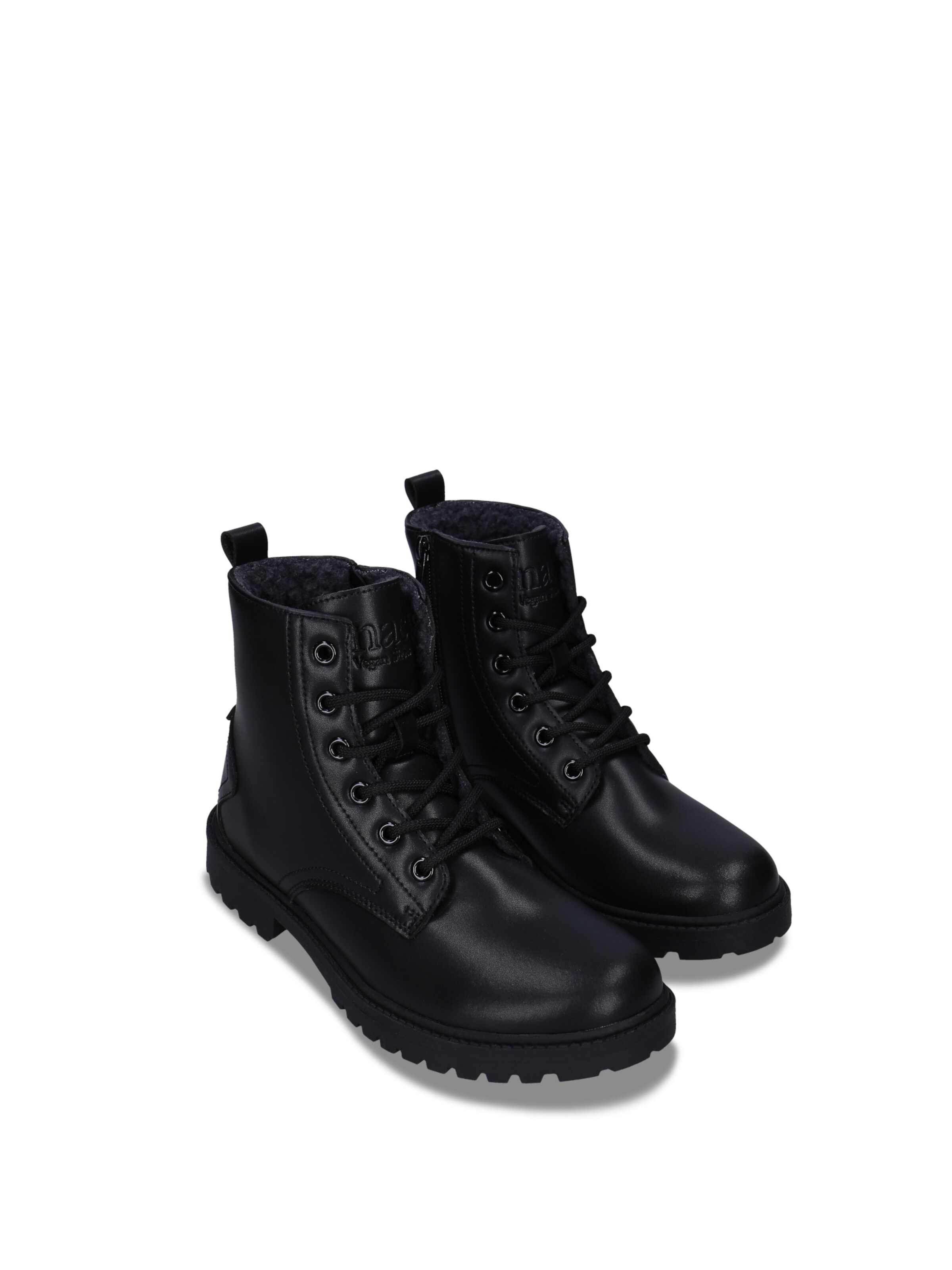 Bottes à lacets 'Marca' nae Vegan Shoes en noir