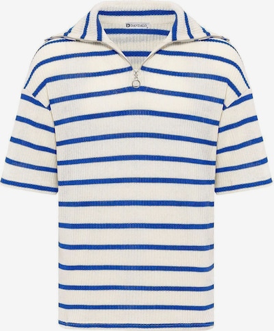 Megztinis iš Dandalo, spalva – mėlyna / balta, Prekių apžvalga