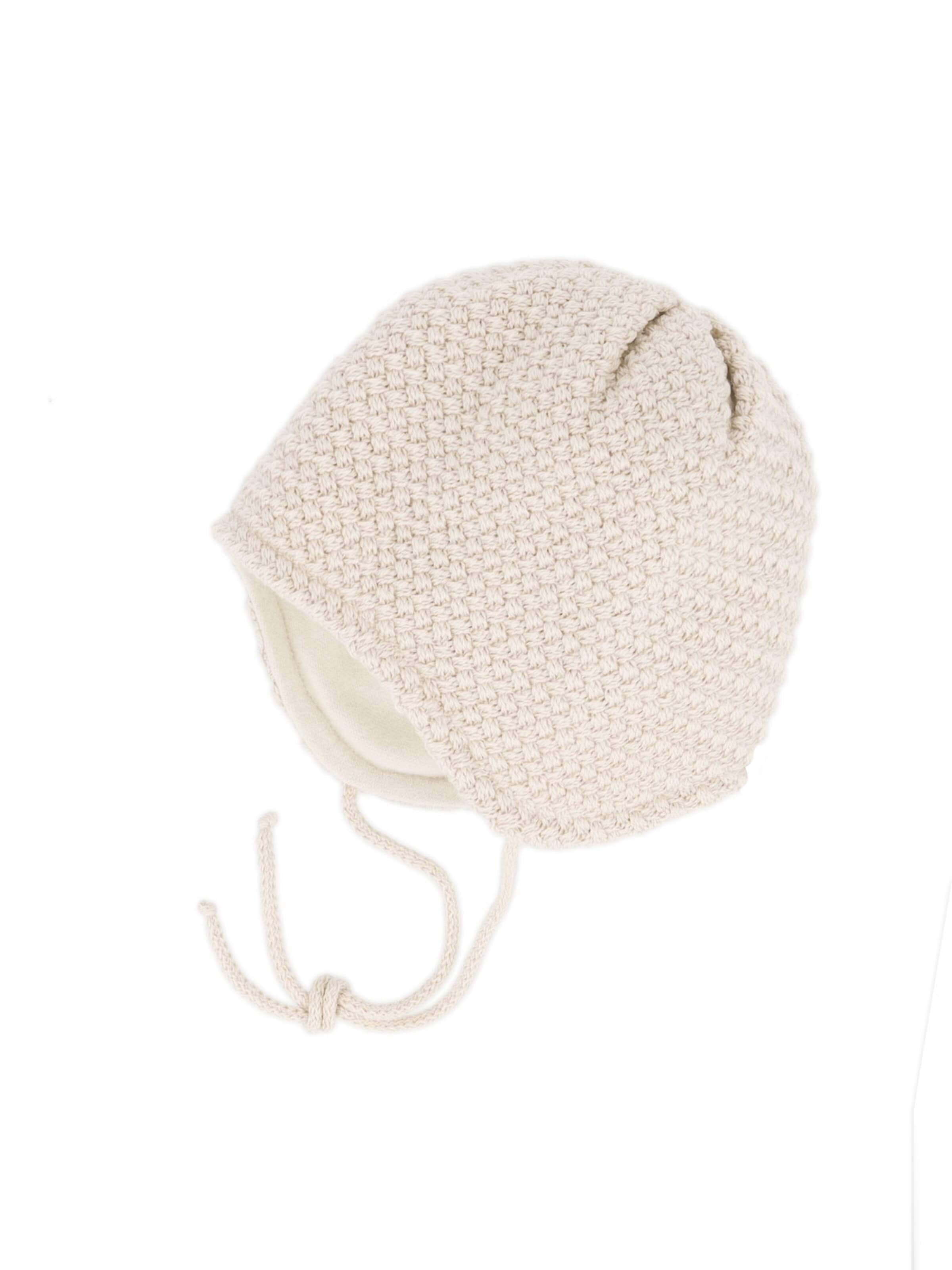 MAXIMO Beanie in White: front