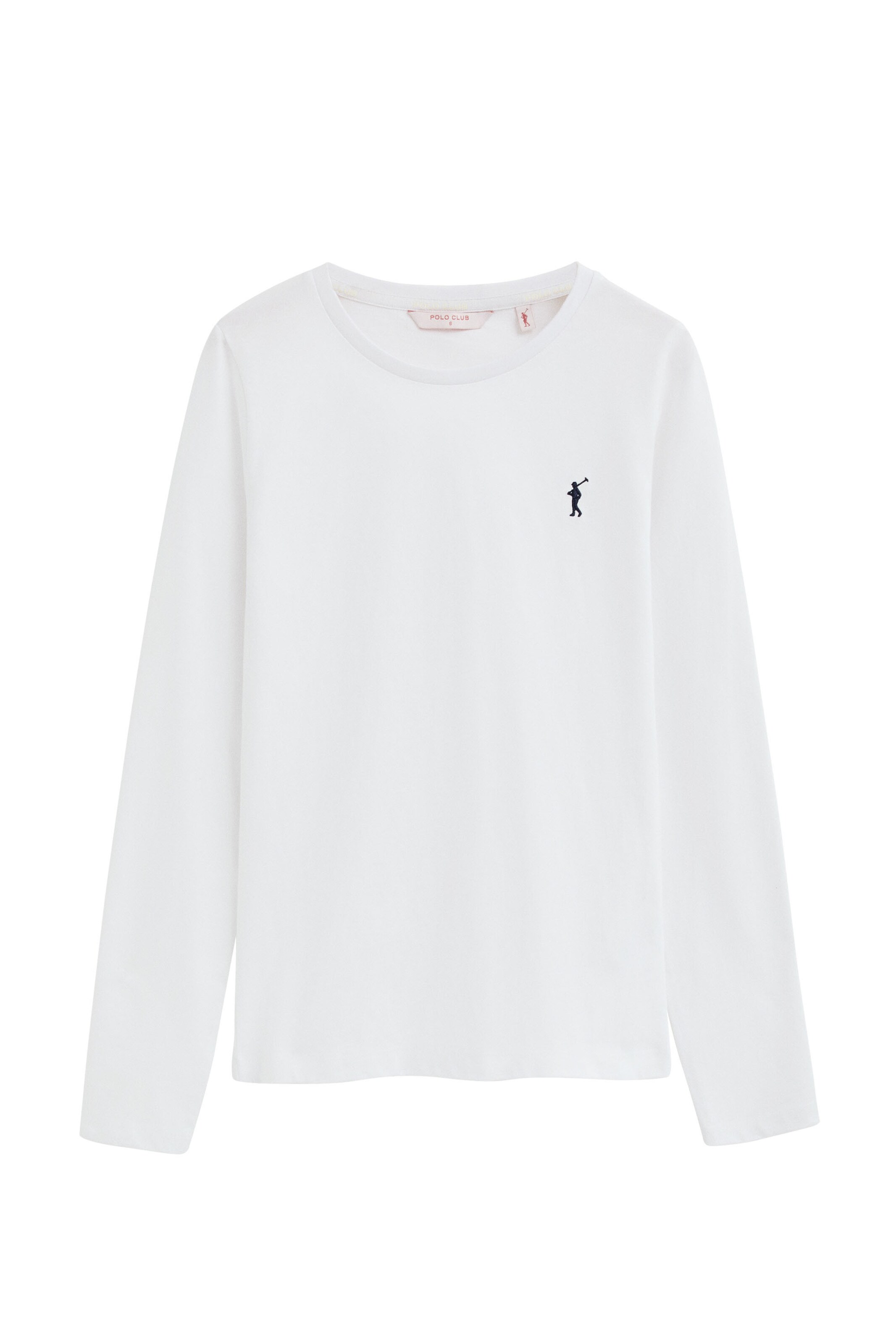 Polo Club Shirt in White