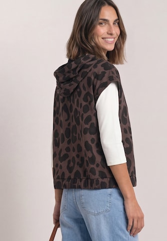 STREET ONE Knit Cardigan in Brown