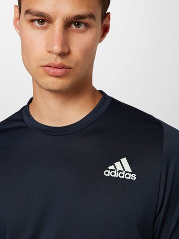 ADIDAS SPORTSWEAR Performance Shirt 'Train' in Blue