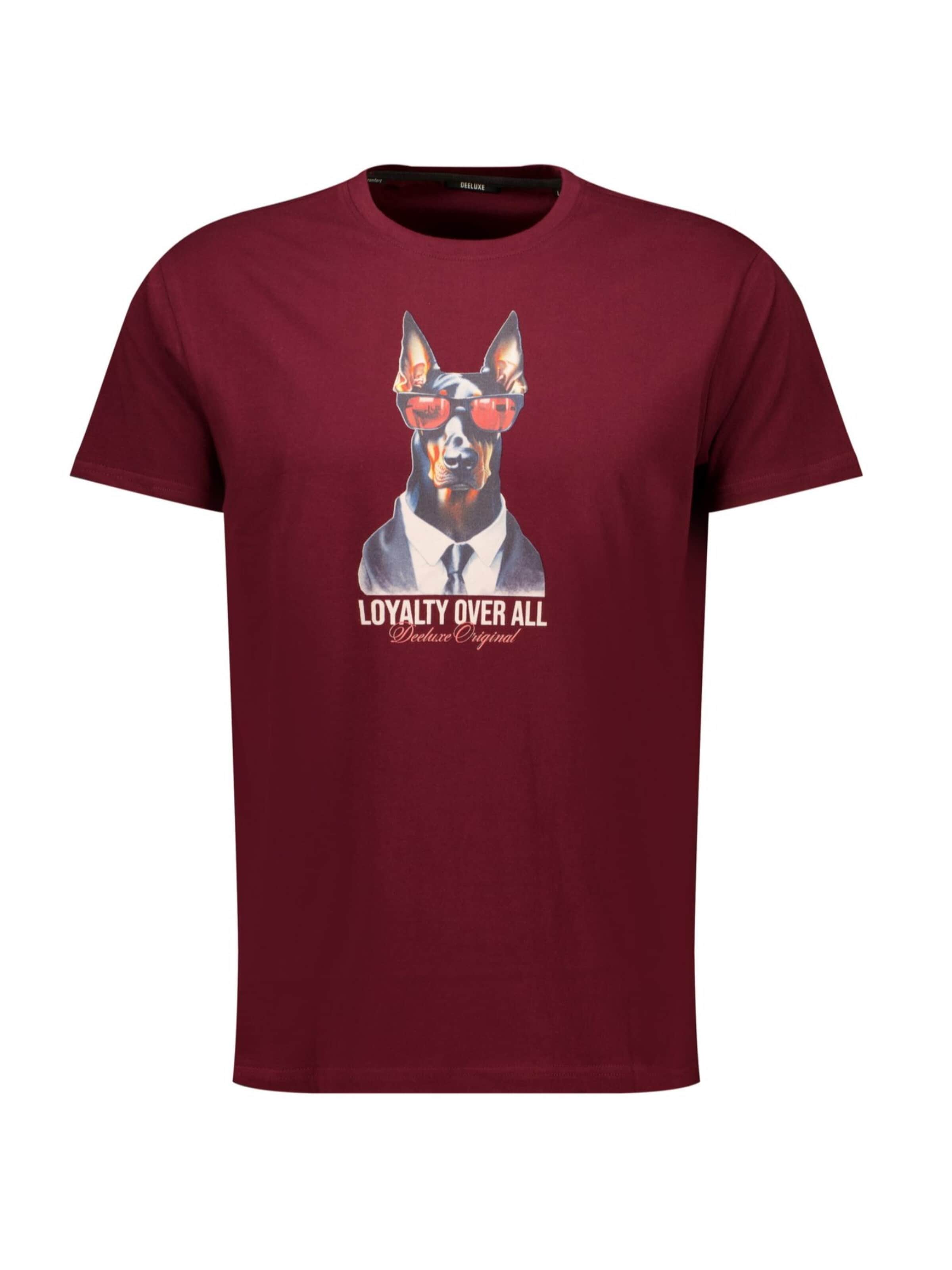 Deeluxe Shirt‌‌‌‌‌‌‌ in Rot: Vorderseite