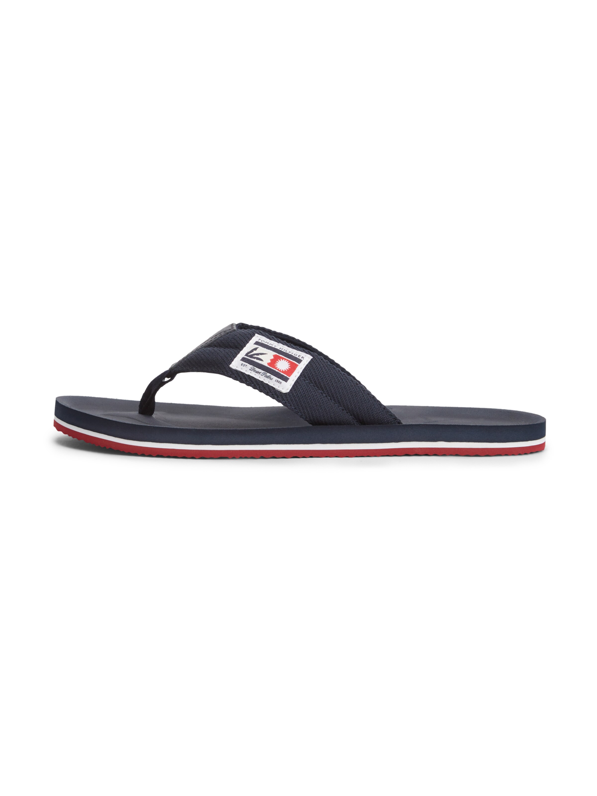 TOMMY HILFIGER T-bar sandals in Blue: front