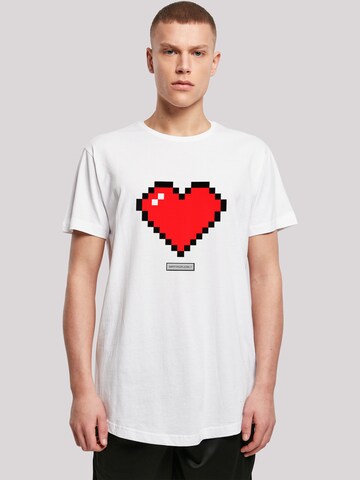 F4NT4STIC Shirt in Wit: voorkant