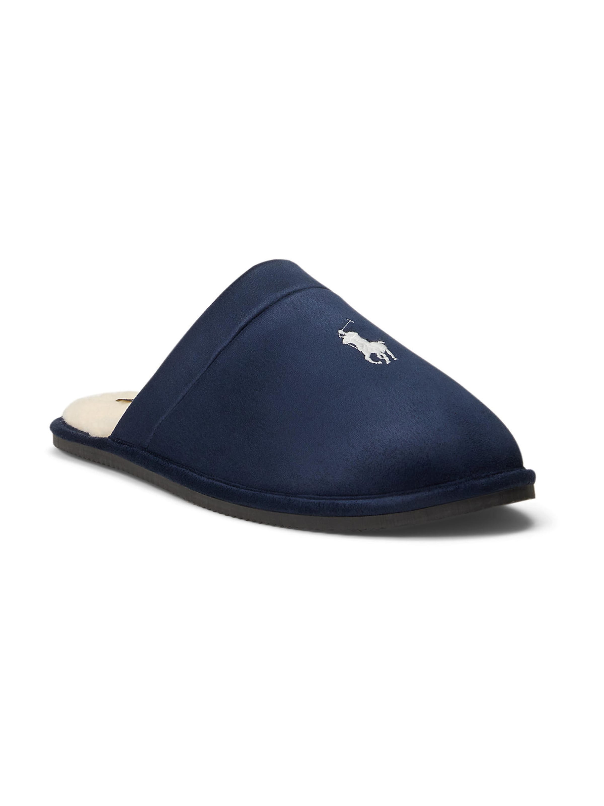 Ciabatta 'KLARENCE' di Polo Ralph Lauren in blu: frontale