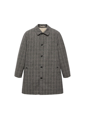 MANGO MAN Between-Seasons Coat 'Clark' in Beige: front