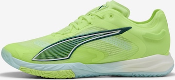 PUMA Athletic Shoes 'Accelerate Nitro Sqd 4' in Green: front