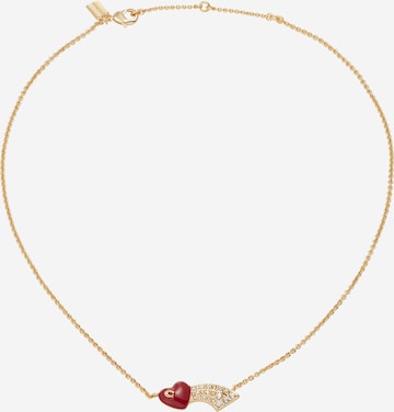 COACH Necklace in Gold: front