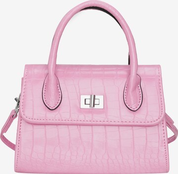HARPA Handbag in Pink: front