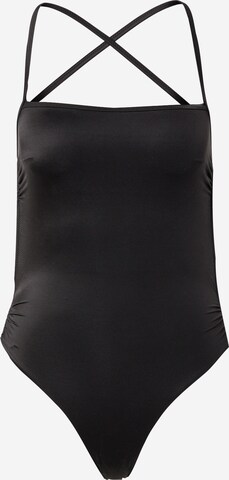 PASSIONATA Bustier Badedrakt i svart: forside