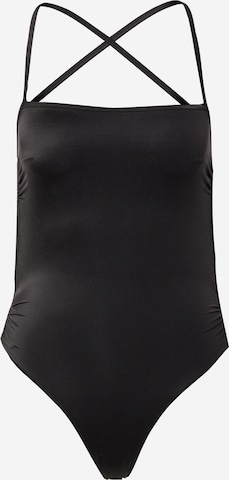 PASSIONATA Bustier Badedragt i sort: forside