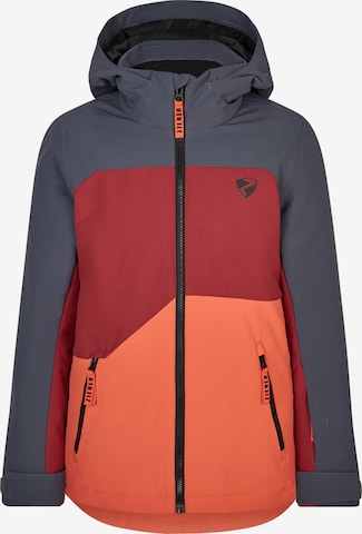 ZIENER Athletic Jacket 'ANDERL' in Grey: front