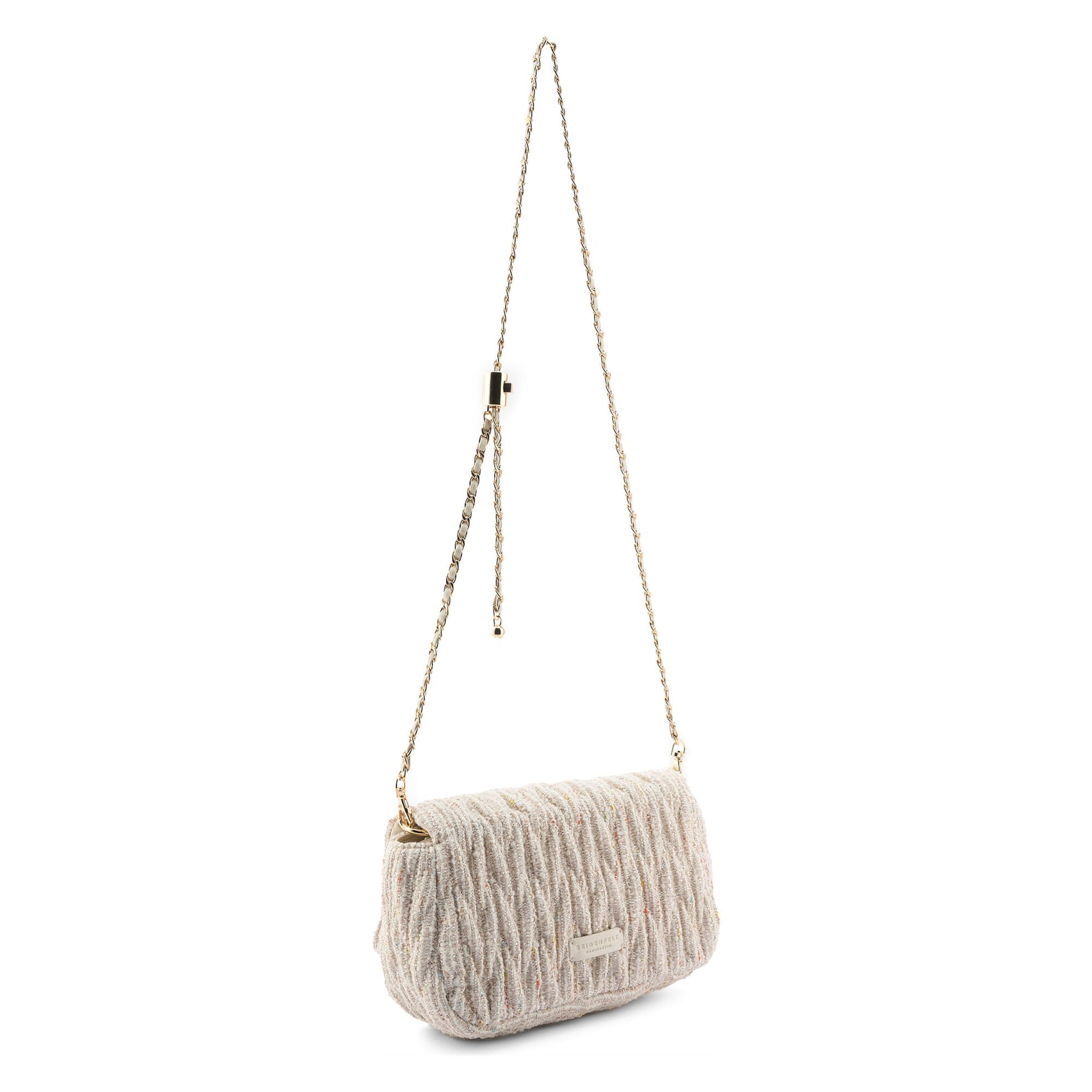 Borsa a tracolla 'Floro' di Seidenfelt in beige