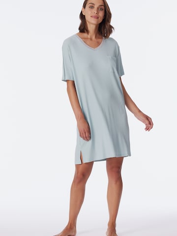 SCHIESSER Nightgown ' Casual Nightwear ' in Blue