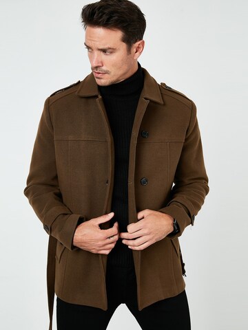 Buratti Winter Coat 'Buratti' in Brown