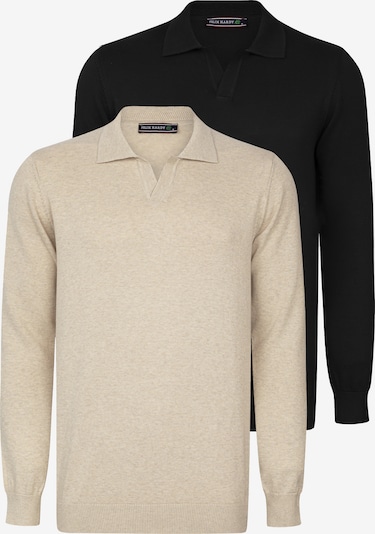 Felix Hardy Neulepaita värissä ecru / musta, Tuotenäkymä