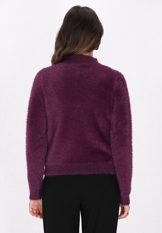 Pull-over faina en violet