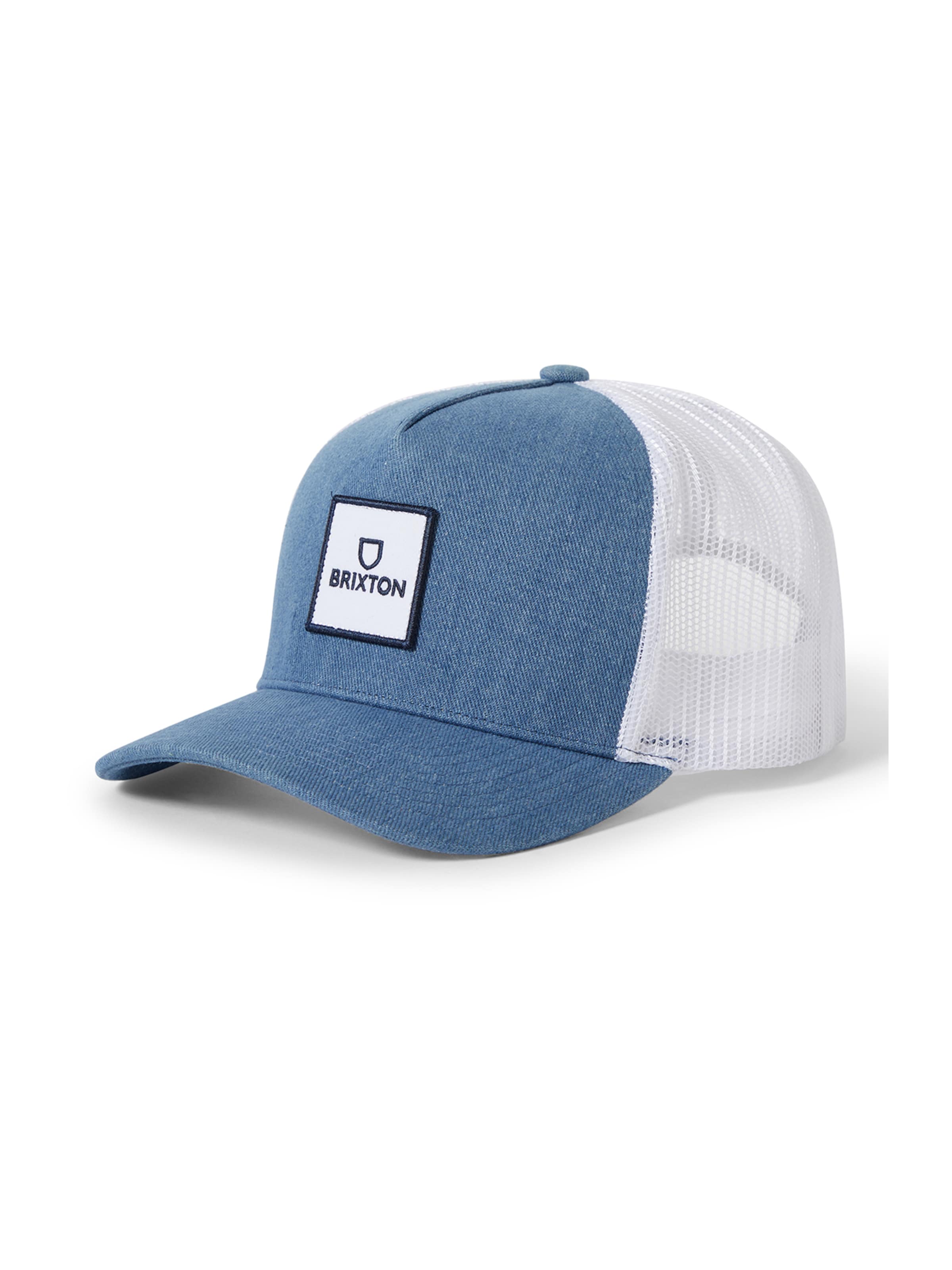 Brixton Pet &#x27;ALPHA&#x27; in Blauw: voorkant