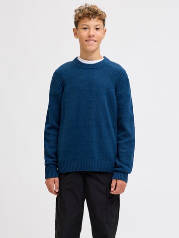 Jack & Jones Junior Sweater in Blue: front