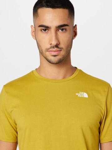 THE NORTH FACE Funktionsshirt 'FOUNDATION' in Gold