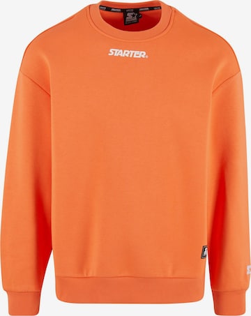 Starter Black Label Sweatshirt 'Essential' in Orange: front