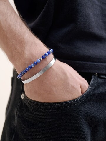 timi of sweden Bracelet 'Erik' in Blue: front