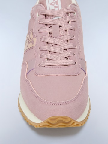 NAPAPIJRI Låg sneaker 'Astra01' i rosa