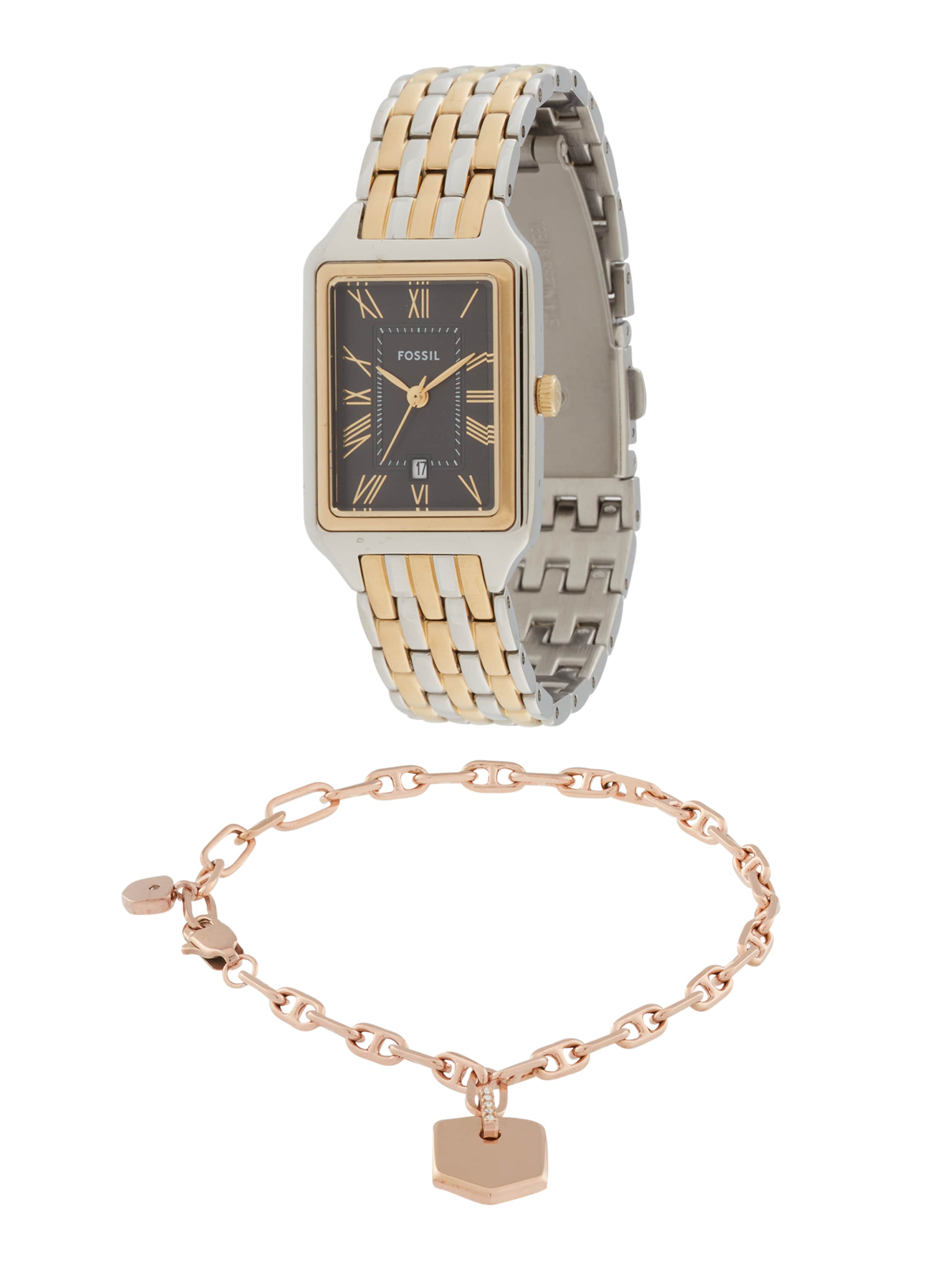 FOSSIL Set nakita 'Raquel' | zlata barva: sprednja stran