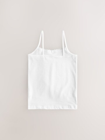 Next - Camiseta térmica en blanco