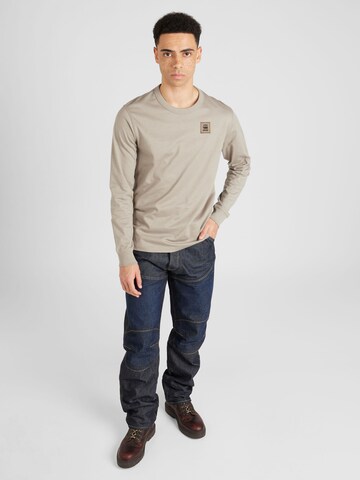 G-STAR Shirt 'Premium Base' in Beige