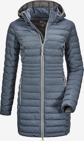 Manteau outdoor 'Bacarya' G.I.G.A. DX by killtec en bleu : devant