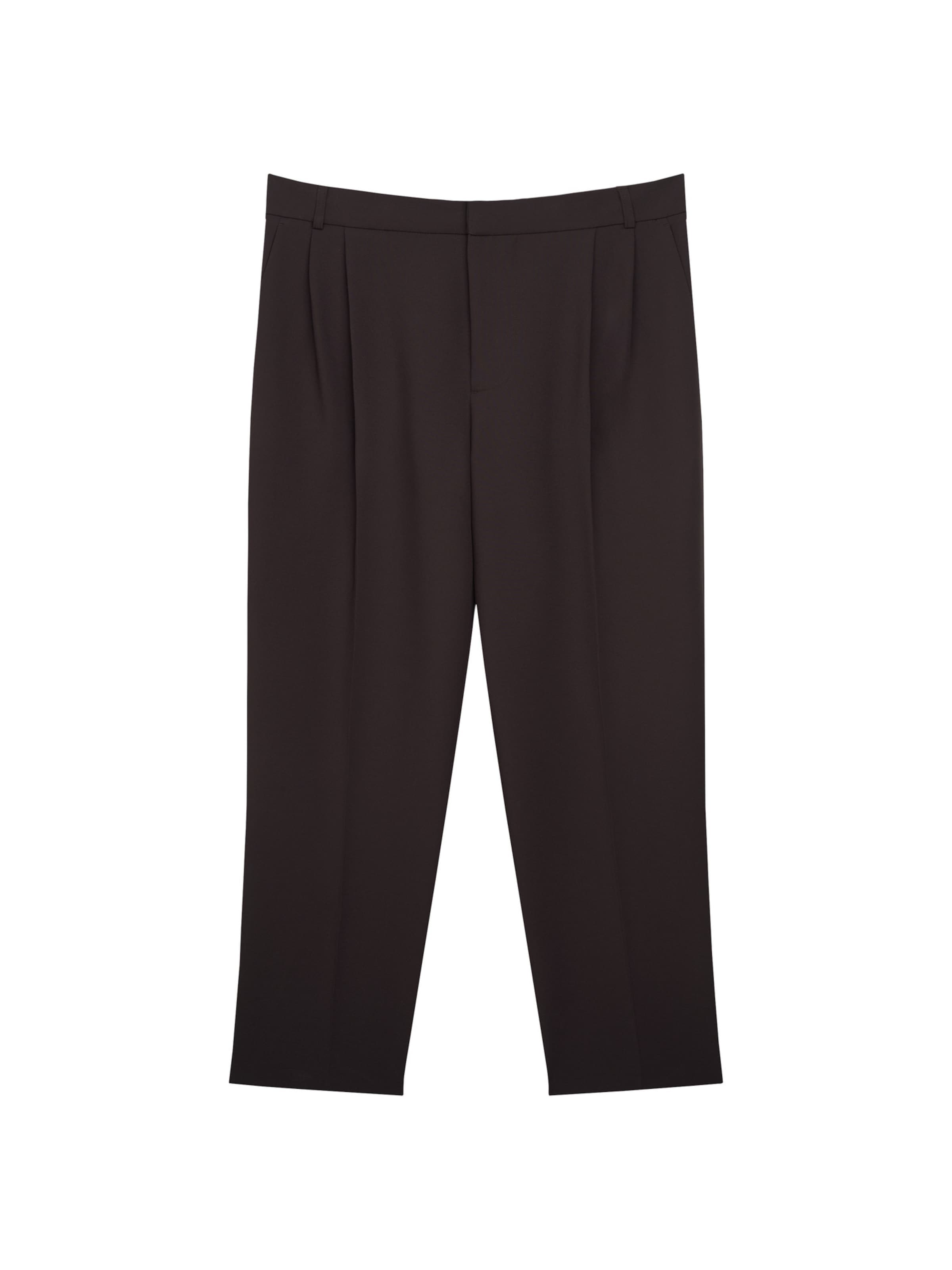 Studio Seidensticker Loosefit Chino in Bruin: voorkant