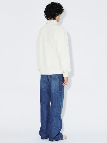 Dr. Denim Sweatshirt 'Brady Collar' in Beige