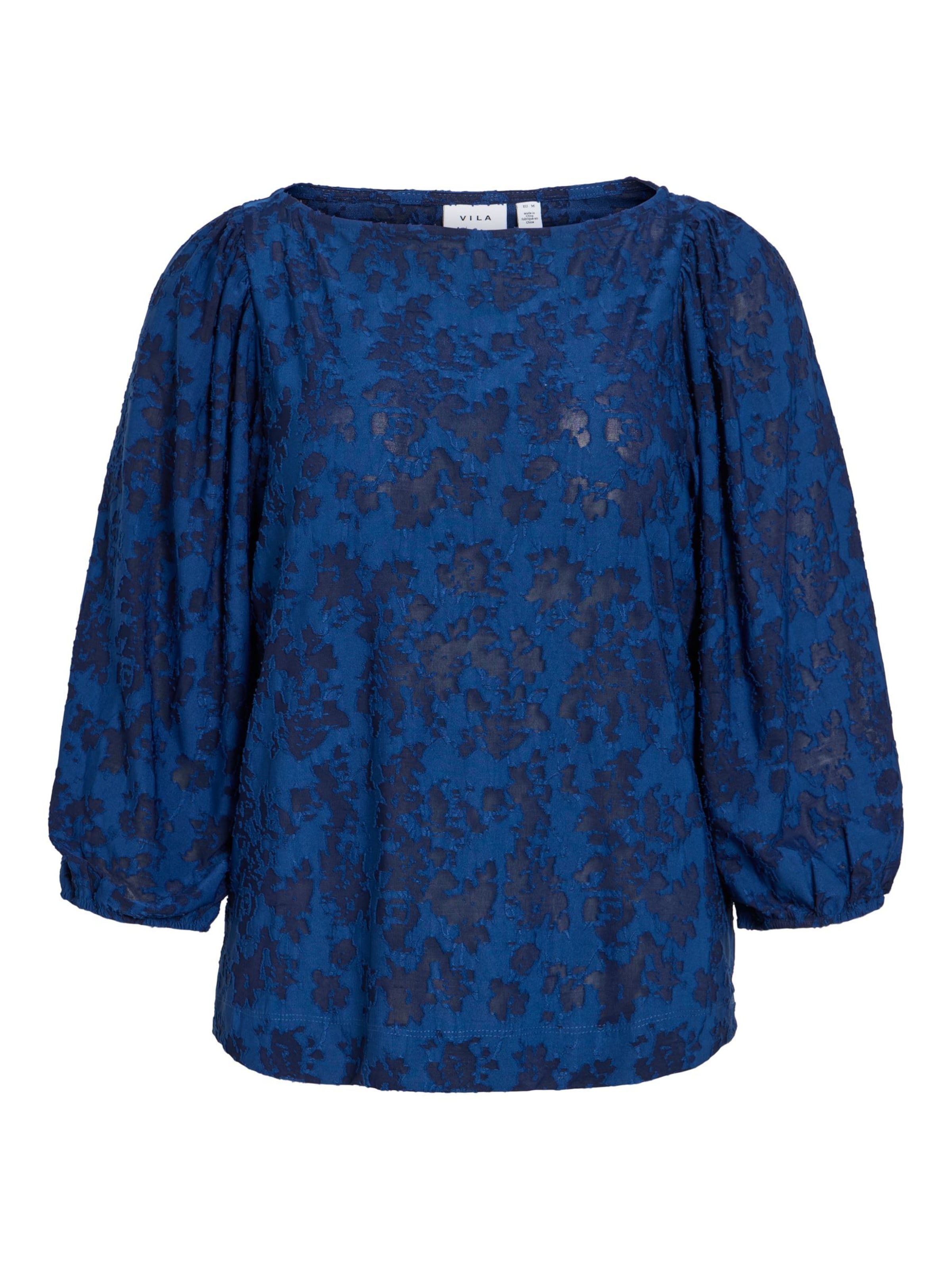 Camicia da donna 'VICAPERA' di VILA in blu: frontale