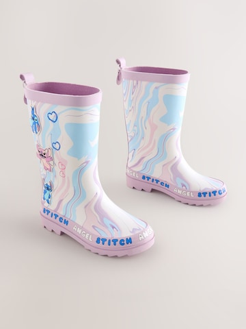 Next Гумени ботуши 'Wellies' в лилав