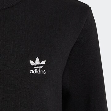 Bluză de molton 'Adicolor Crew' de la ADIDAS ORIGINALS pe negru