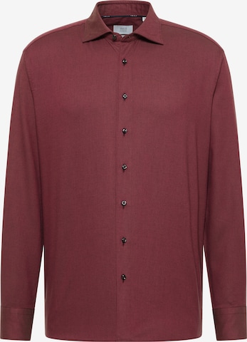 ETERNA Zakelijk overhemd in Rood: voorkant