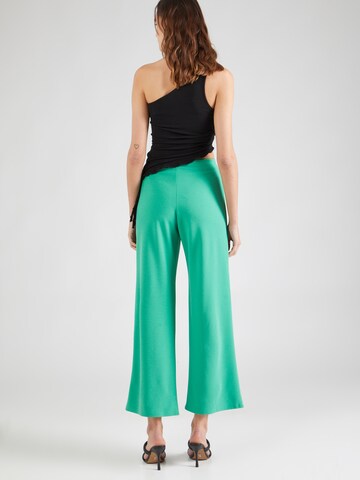 SISTERS POINT Wide leg Pants 'GLUT' in Green