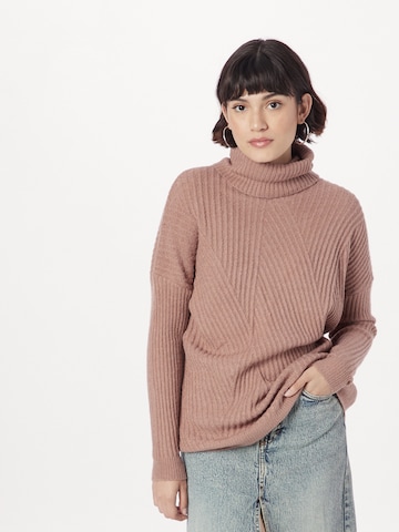 ABOUT YOU Sweater 'Enara' in Brown: front