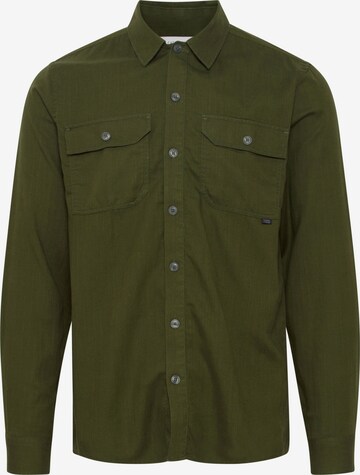 Casual Friday Regular fit Button Up Shirt in Green: front