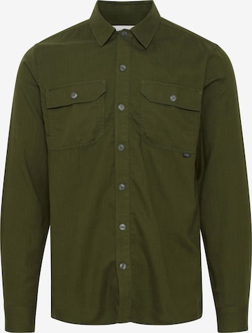 Casual Friday Button Up Shirt in Green: front