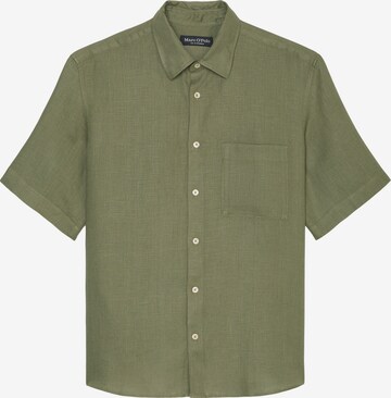 Marc O'Polo Button Up Shirt in Green: front