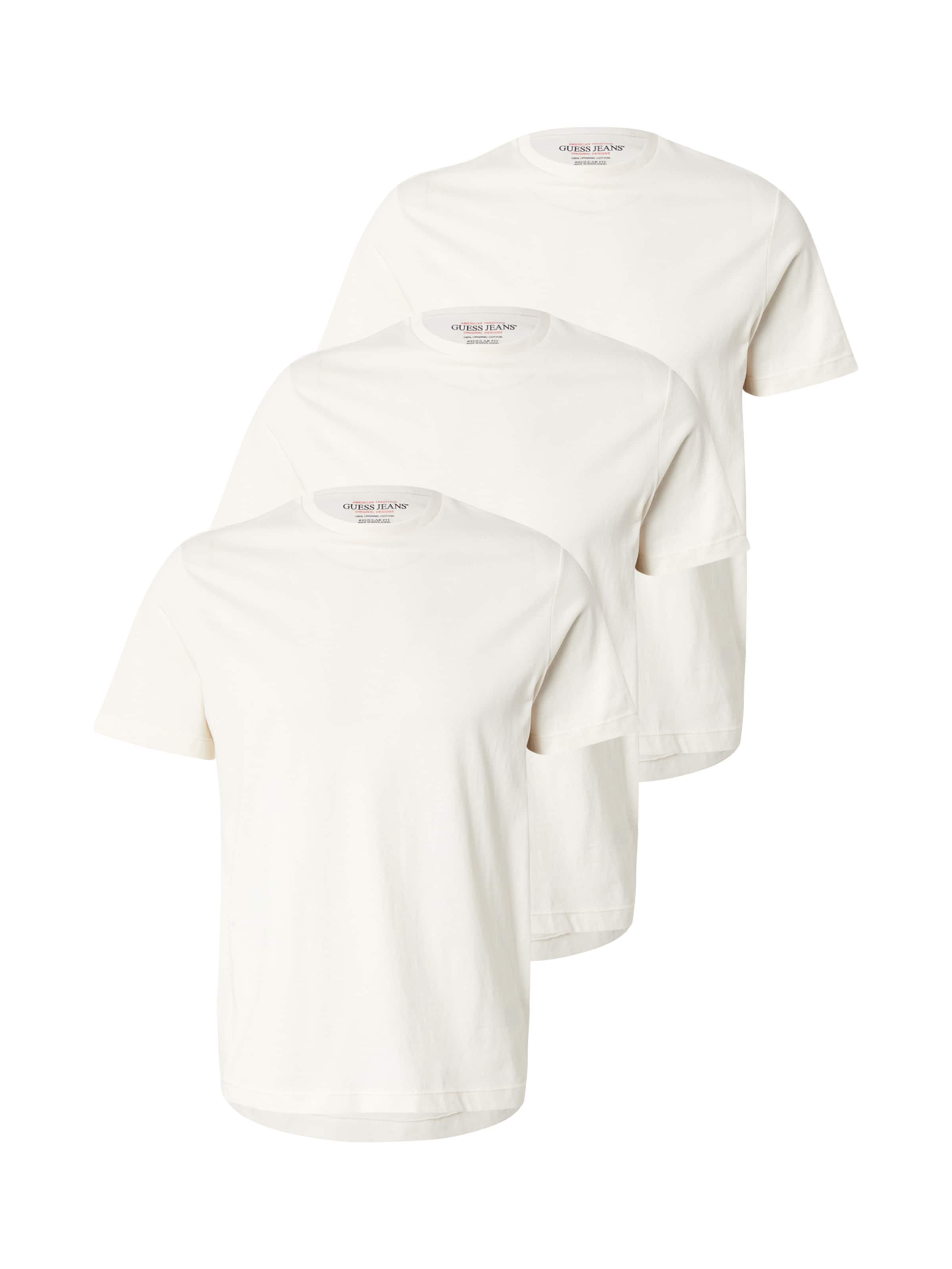 GUESS JEANS Shirt in White: front