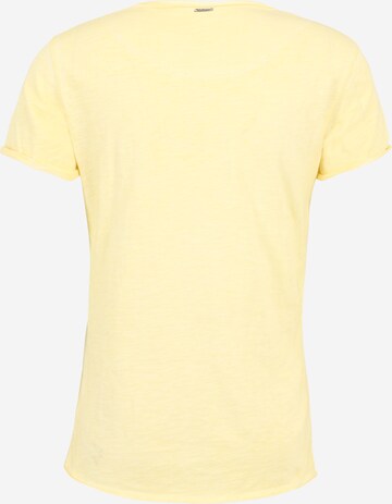 Key Largo T-shirt 'Soda' i gul