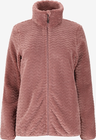 Whistler Fleecejacke 'Matra' in Rot: Vorderseite