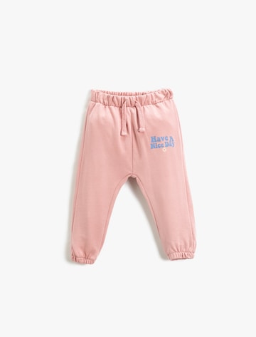 Koton Tapered Trousers in Pink