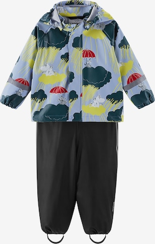 Costume fonctionnel 'Moomin Plask ' Reima en bleu : devant